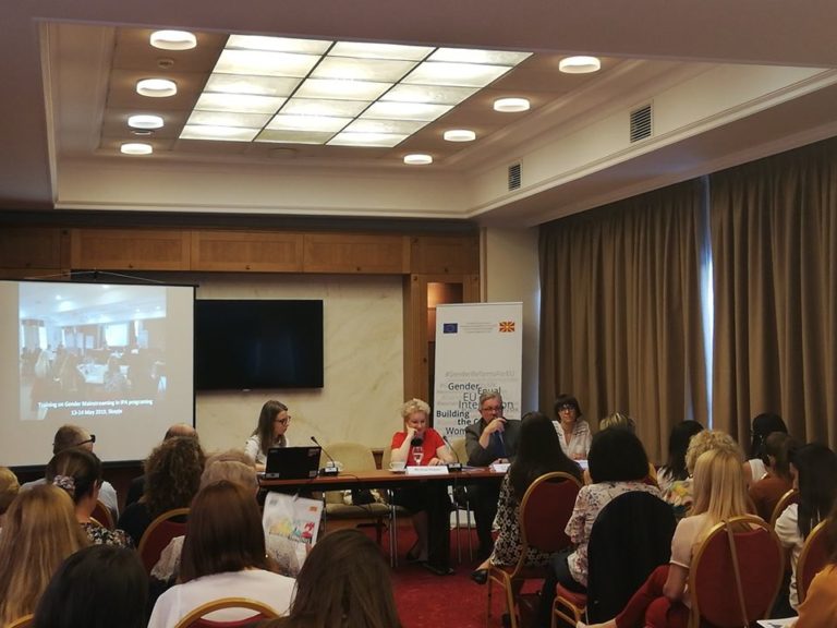 Се одржа завршна конференција „Интегрирање на родовата перспектива во процесите на ЕУ интеграција – вклучување на женските граѓански организации“
